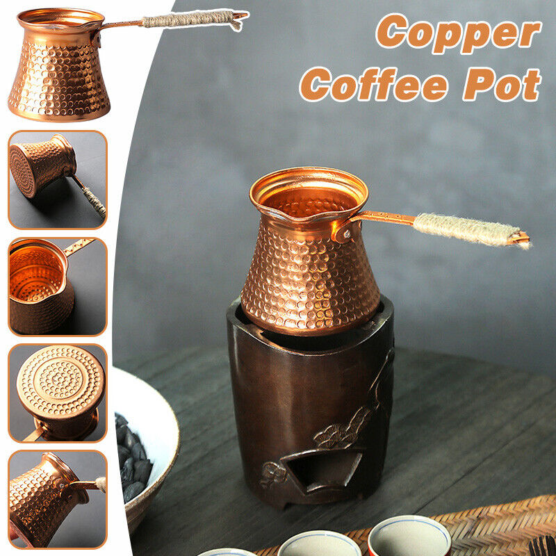 Moka Pot Stove - Pot kopi tembaga antik Turki tembaga