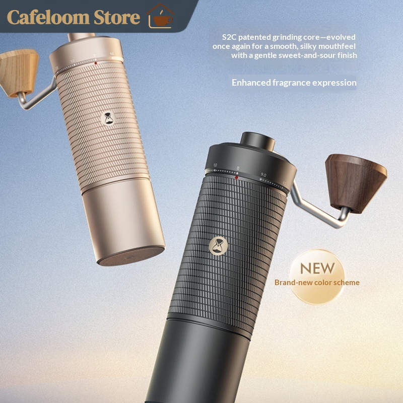 Burr Hand Grinder - Timemore C6, Penggiling Kopi Manual dengan