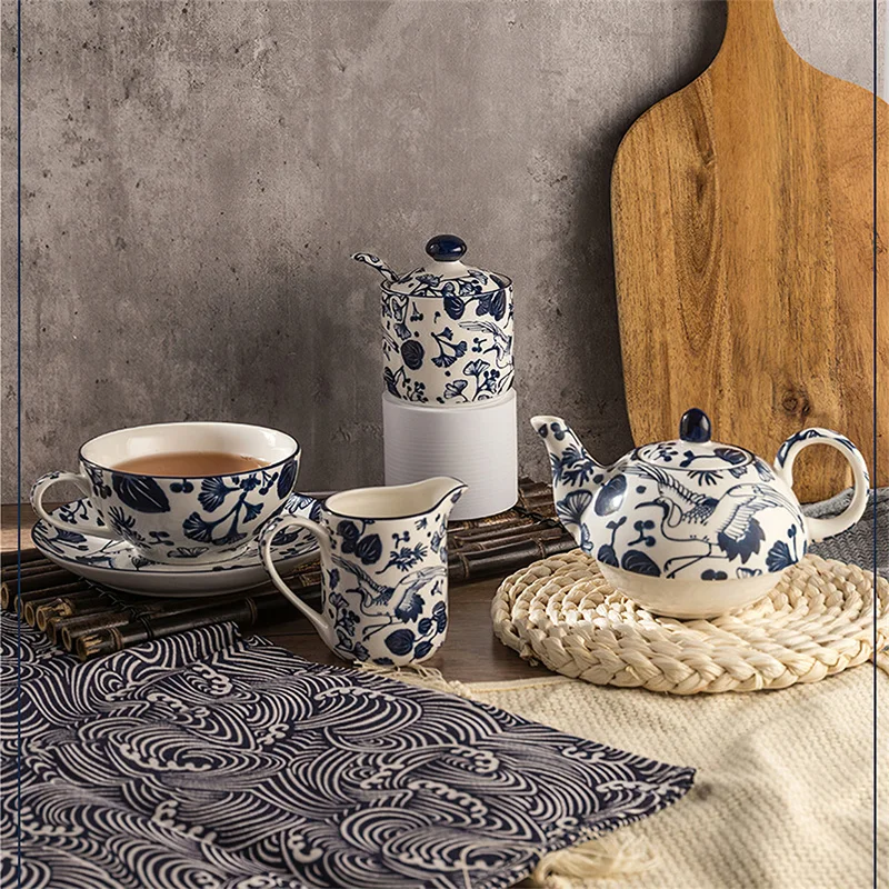 Set Teh Kopi Keramik Set Perle - Coffee Tea And Sugar Set ulasan dan harga
