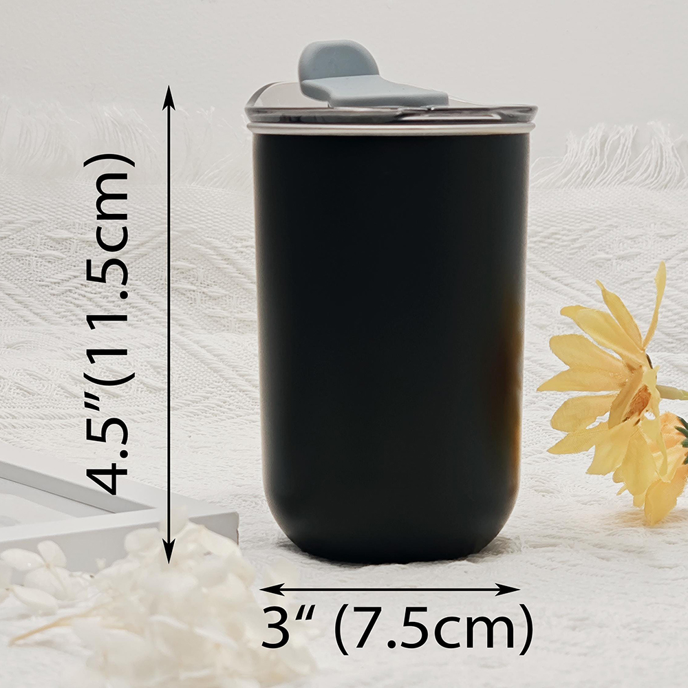 Gelas Tumbler Mini Baja Tahan  - Coffee Tea Name ulasan dan harga
