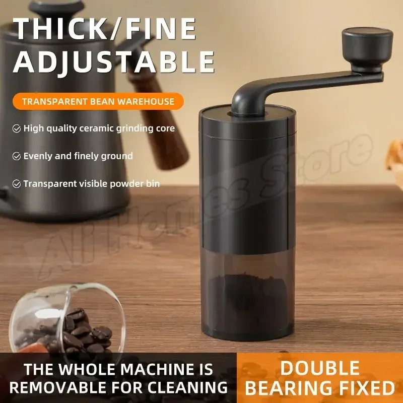 Penggiling Kopi Manual yang Da - Burr Hand Grinder ulasan dan harga