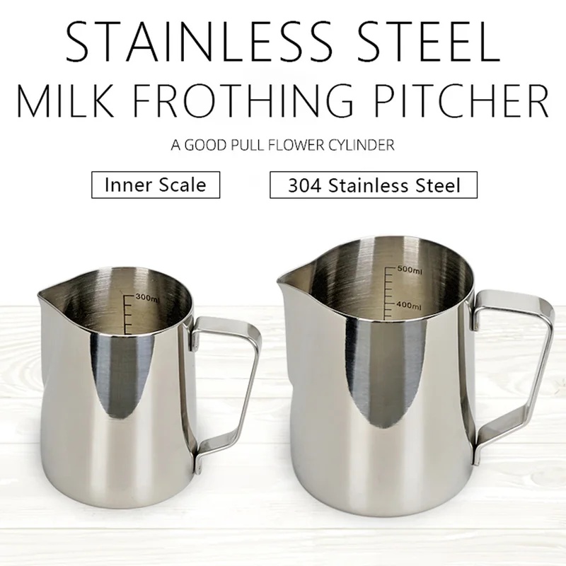Jug Pembuat Busa Susu Stainles - Barista Milk Jug ulasan dan harga