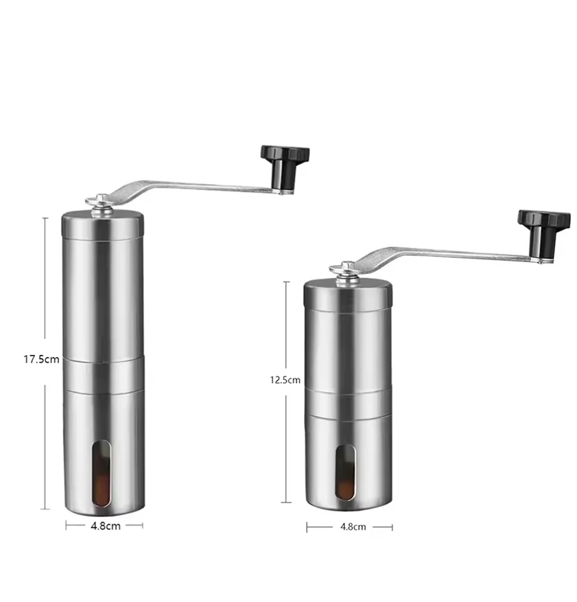 Penggiling Kopi Manual Portabe - Burr Hand Grinder ulasan dan harga