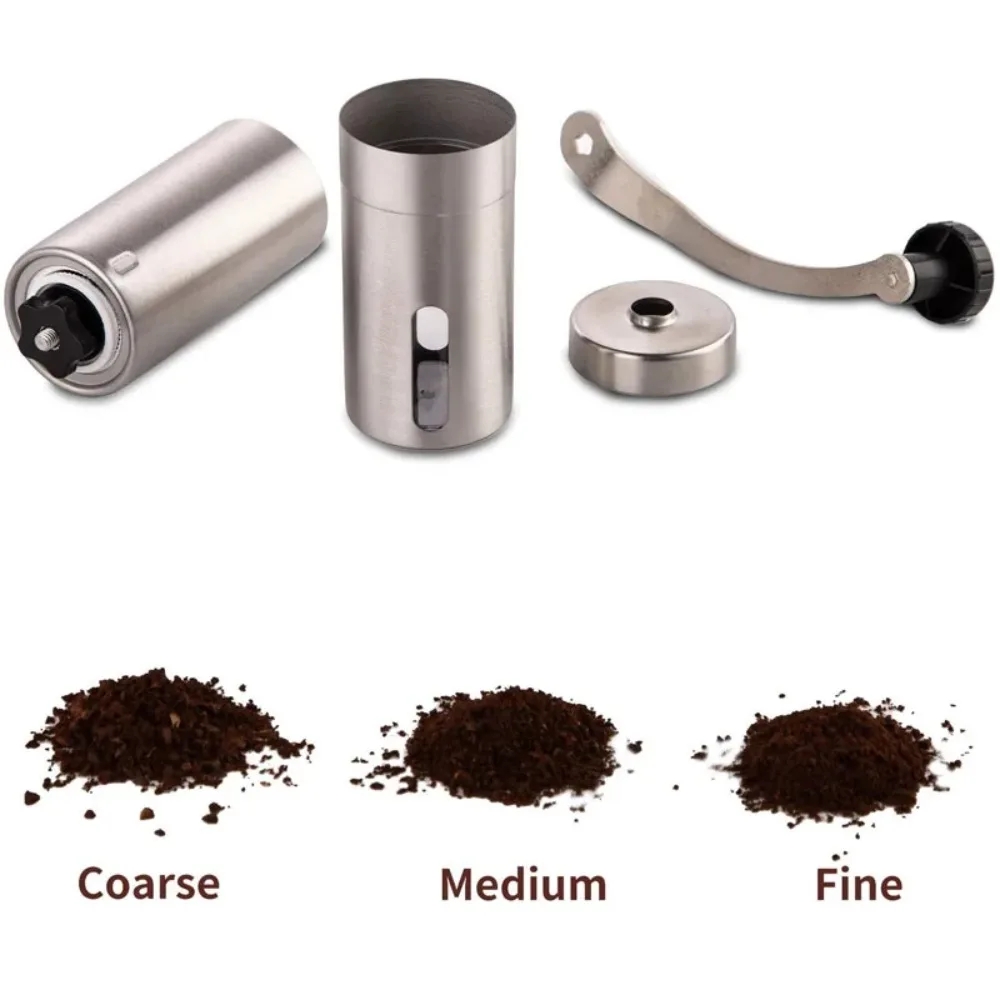 Penggiling Kopi Manual Portabe - Burr Hand Grinder ulasan dan harga