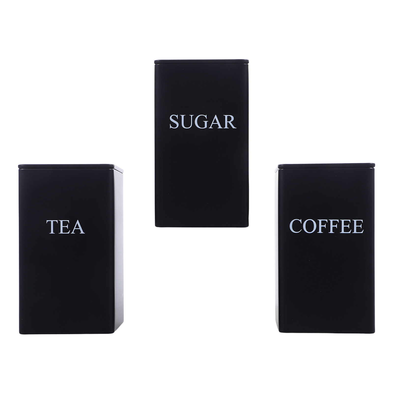 3 Buah Wadah Penyimpanan Makan - Coffee Tea Sugar ulasan dan harga