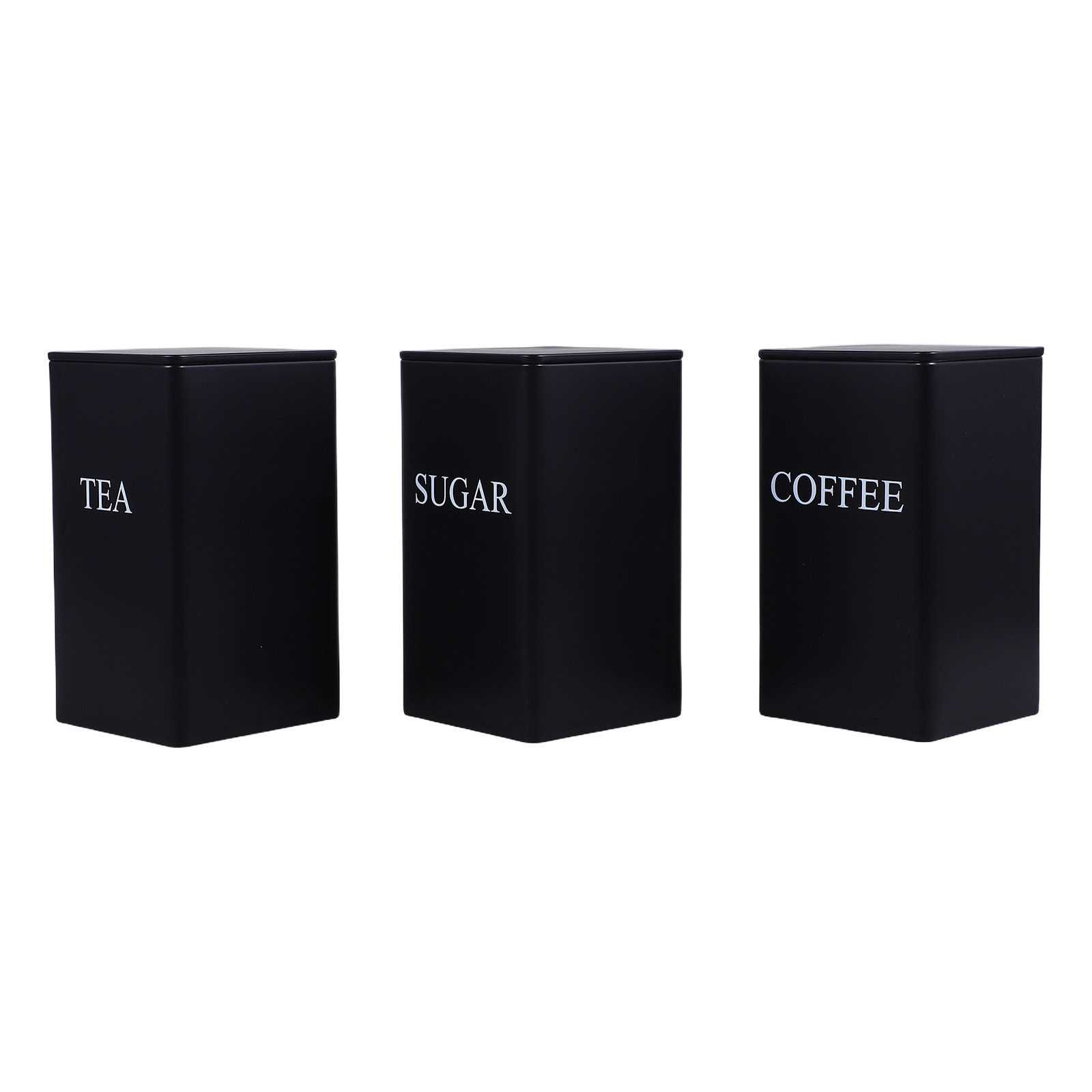 3 Buah Wadah Penyimpanan Makan - Coffee Tea Sugar ulasan dan harga