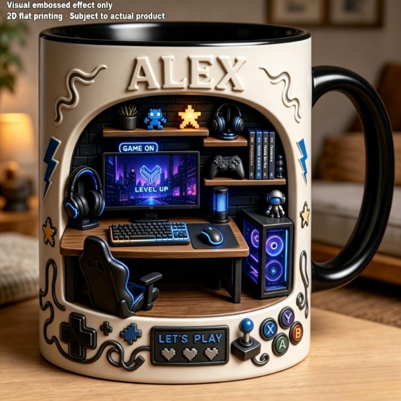 Gelas Mug Bertema Esports deng - Coffee Tea Name ulasan dan harga