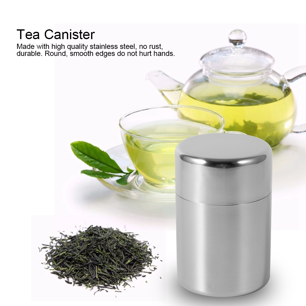 Kaleng daun teh Stainless Stee - Coffee Tea And Sugar Set ulasan dan harga