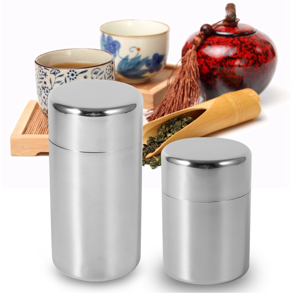 Kaleng daun teh Stainless Stee - Coffee Tea And Sugar Set ulasan dan harga