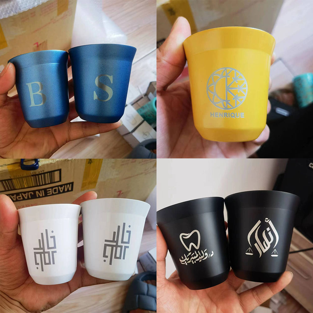 Cangkir Espresso Dinding Ganda - Coffee Tea Name ulasan dan harga