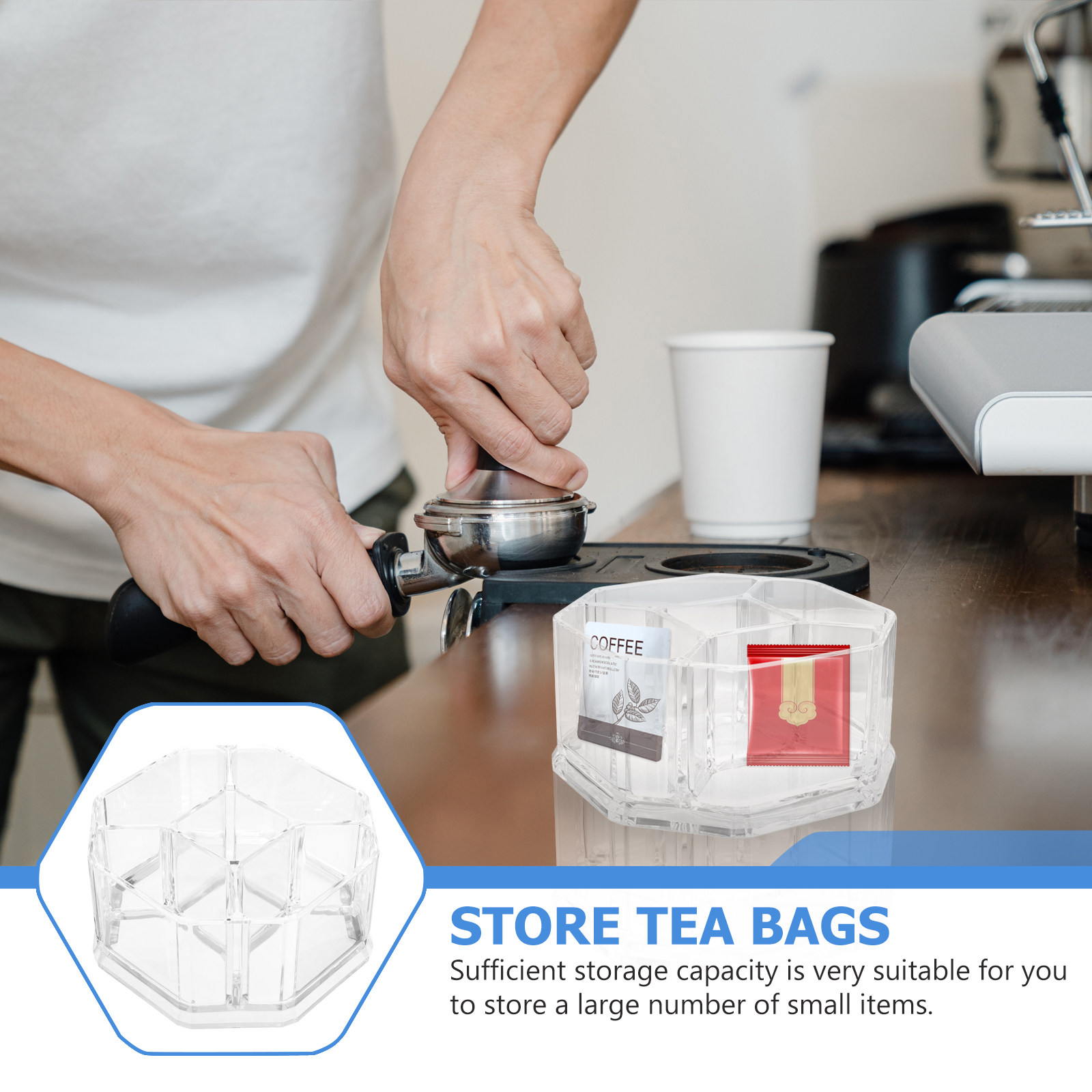 1 buah Kotak Penyimpanan Kanto - Coffee Tea Sugar ulasan dan harga