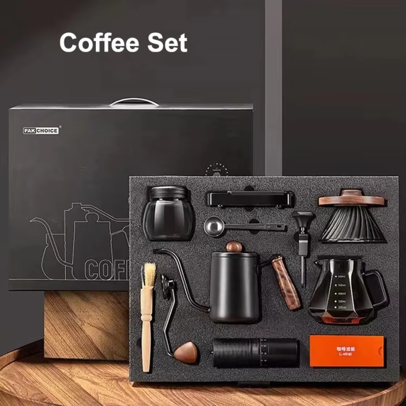 10pcs Set Kopi Perjalanan, Pen - Coffee Tea And Sugar Set ulasan dan harga