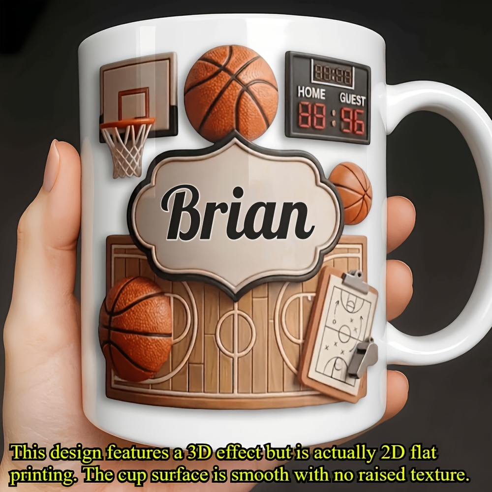 Mug Basket Personalisasi denga - Coffee Tea Name ulasan dan harga