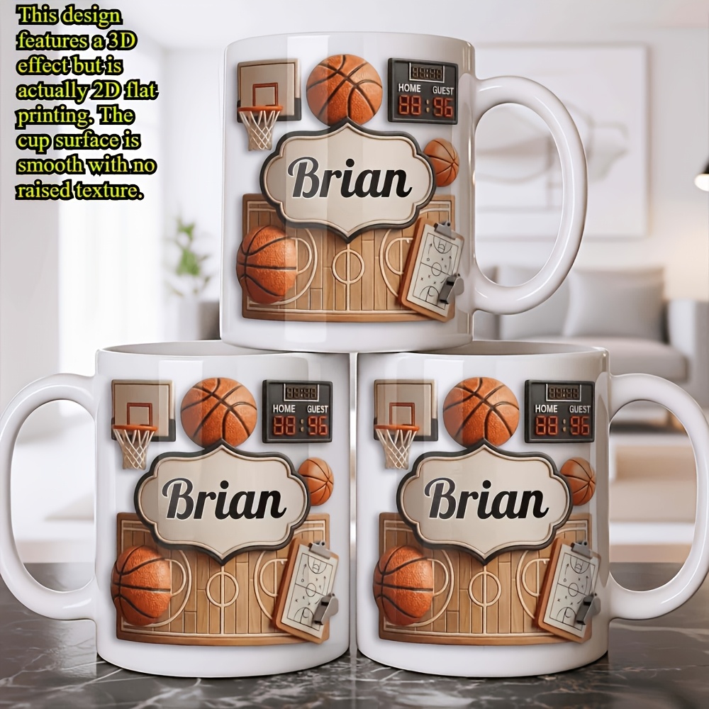 Mug Basket Personalisasi denga - Coffee Tea Name ulasan dan harga