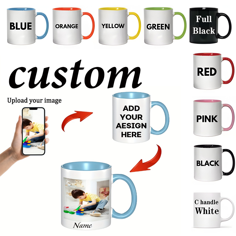 1 Mug Pribadi 11oz, Cangkir de - Coffee Tea Name ulasan dan harga
